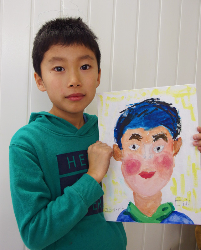 19描き初め 自分を見つめて Part1 子どもあとりえプランタン 19描き初め 自分を見つめて Part1 子どもあとりえプランタン