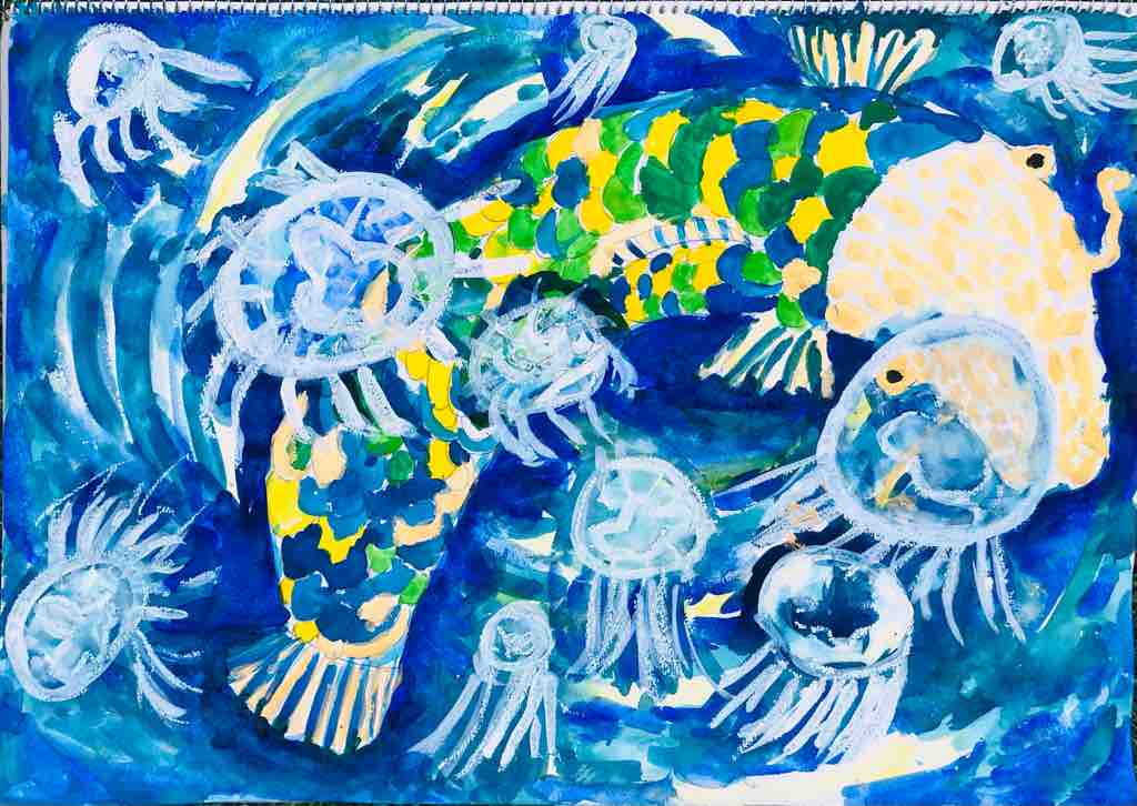 青森港 海の日絵画コンクール」入賞 おめでとう！ : 子どもあと