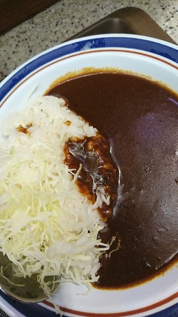 富士そば ミニアパ社長カレーアップ