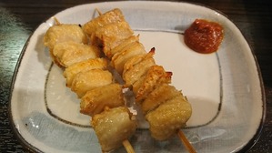 焼鳥日高 鶏皮塩