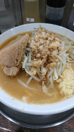 麺でる プチラーメン ニンニクアブラ