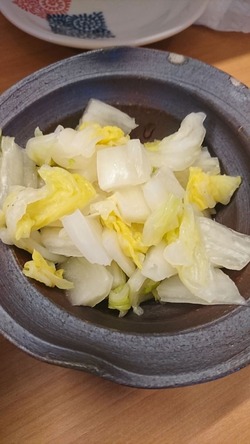 五の五 白菜漬