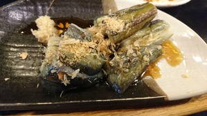 三河屋食堂 ナスの煮びたし