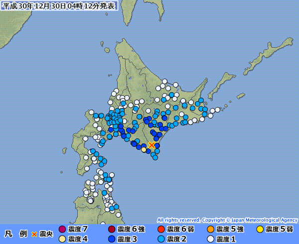 地震予知　予測　国内各地の反応とスタンバイ連絡です