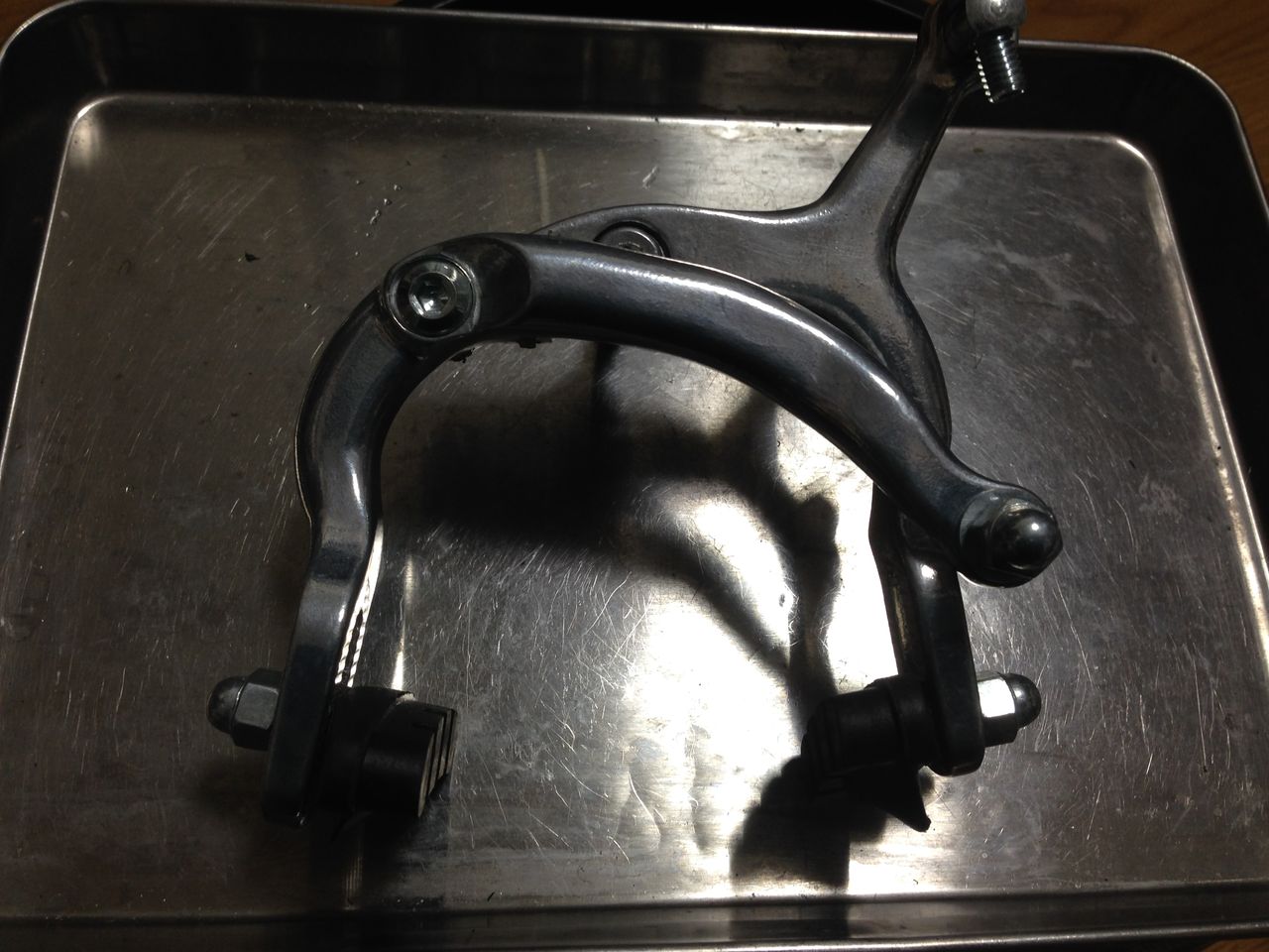 ブレーキを枕頭式からナット式にする : 日々新、又日新