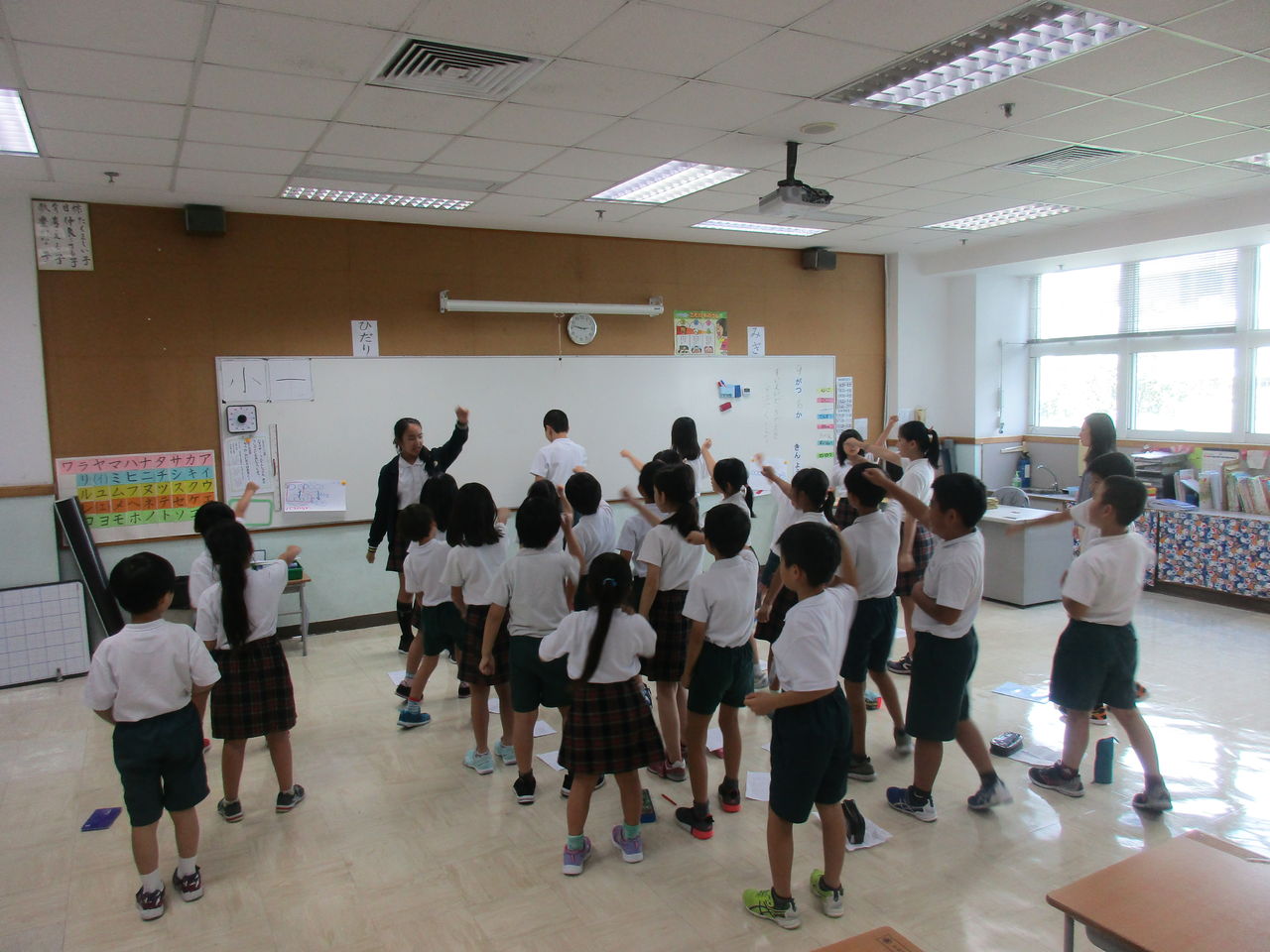 運動会応援練習 香港日本人学校 大埔校