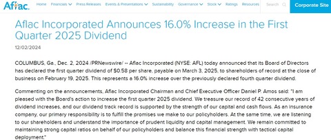 dividend increase 2024