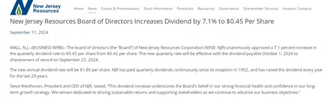 dividend increase2024