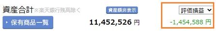 2020年8月【中間】資産合計