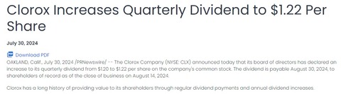 dividend increase 2024