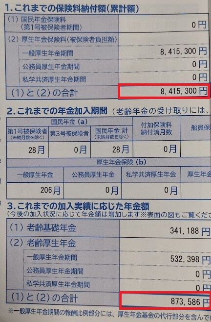 年金定期便2023年