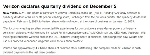 dividend declare
