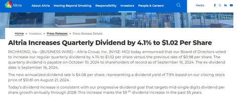 dividend increase 2024