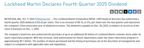 dividend increase 2025