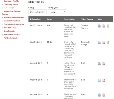 SEC Filings