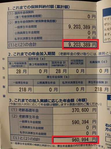 年金定期便2024年