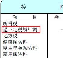 過 不足 税額 と は