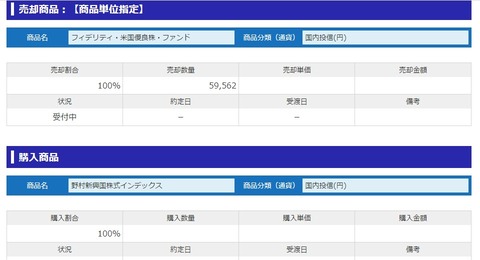 預け替え