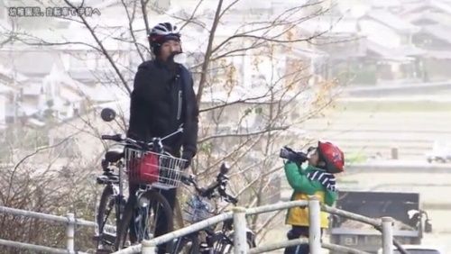幼稚園児 自転車で大阪から伊勢へ