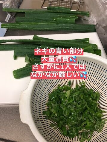 ネギの青い部分でご馳走 ガオだらけな日々 ネギの青い部分でご馳走 ガオだらけな日々