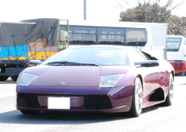 海老名saでランボ軍団に遭遇 カウンタックと