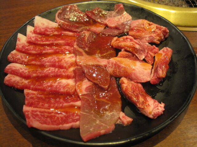 勝っちゃん 焼肉王道3種まんぷくセット 外食記録