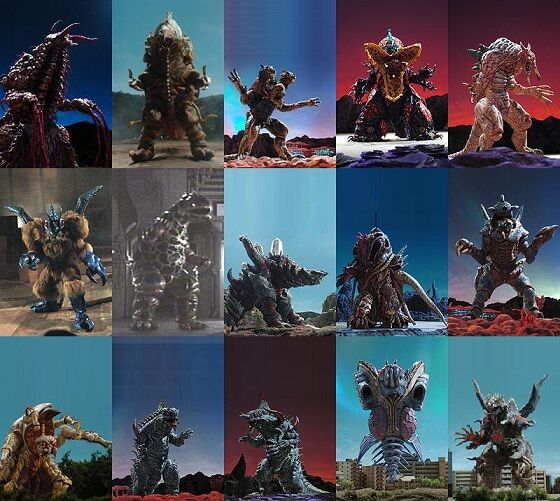 スペースビースト : ヒーロー &怪獣&怪人