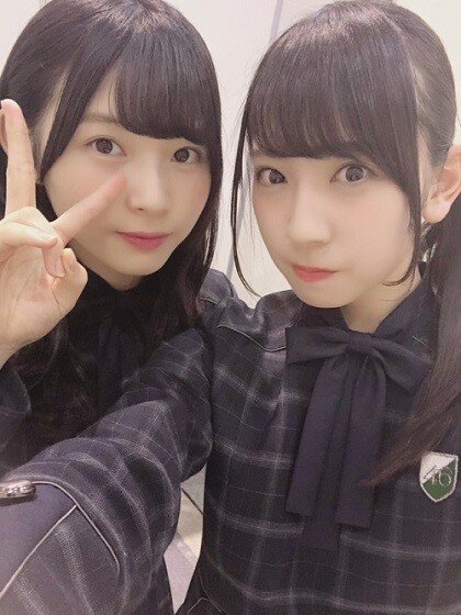 柿崎芽実with金村美玖