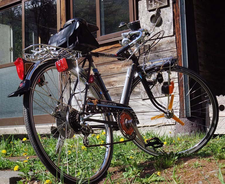 ツノダのスカイランサー TU号/フラッシャー 自転車 : 純喫茶 ツノダのスカイランサー TU号/フラッシャー 自転車 : 純喫茶