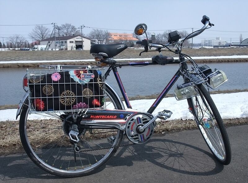 昭和な自転車でリハビリ☆ブリヂストン モンテカルロ : 純喫茶ヒッピー