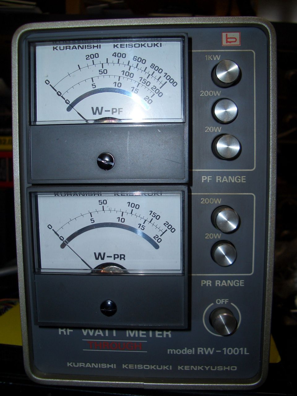 RW-1001L RF WATT METERの修理 : jl7gmnのblog RW-1001L RF WATT METERの修理 : jl7gmnのblog