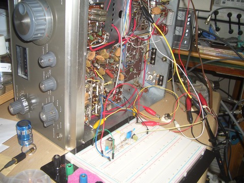 JR-310とFM検波回路の接続