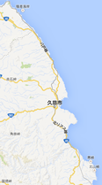 あまちゃん久慈の地図