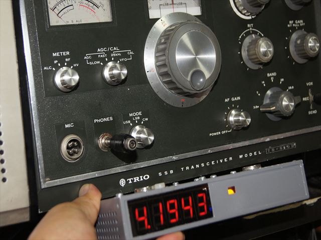 トリオ Ts 520 ヤエス Ft 101用 デジタル 周波数カウンター 宮甚商店 情熱の電気工事士 アマチュア無線技士