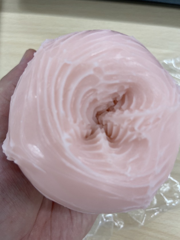 ⑧写真 ヒダ広げる
