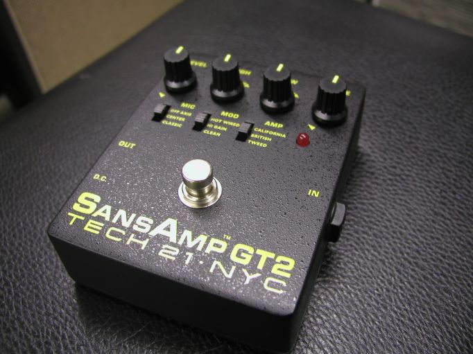 Tech 21 SansAmp GT2 プリアンプ ディストーションペダル Amazon.com: Tech 21 SansAmp GT2 Tube Amp Emulator Pedal