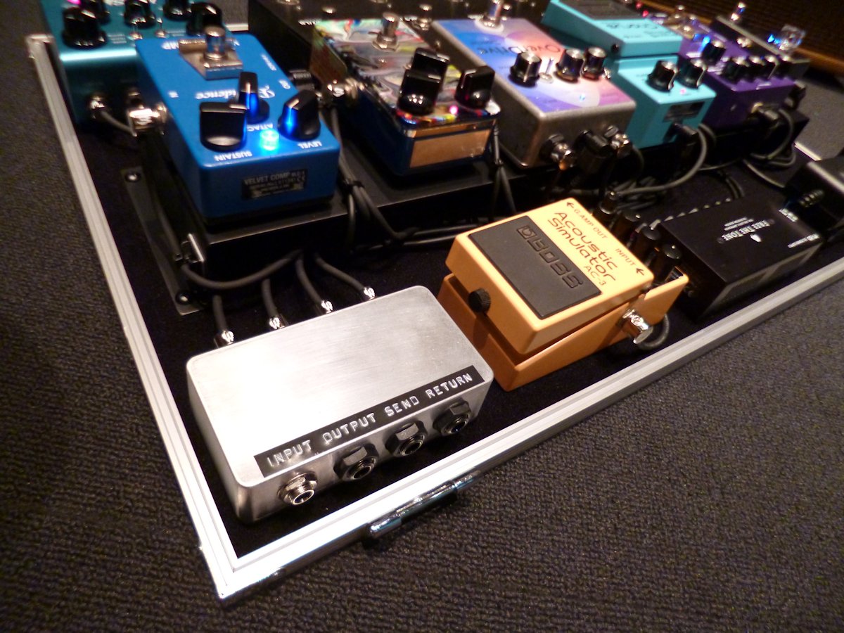 D-FUZ製 D-PLACEBOX 2　エフェクター　美音機　電気不要　手作り D.FUZD.PLACEBOX-2エフェクター美音機電気不要手作09