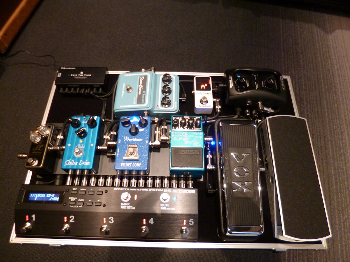 エフェクターボード製作155☆ : ドクターMusic 