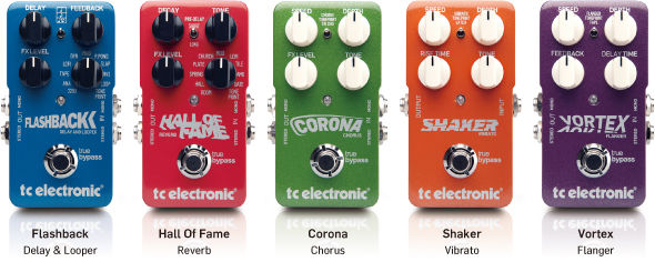 t.c.electronicよりコンパクト＆高性能なエフェクターが発売されました