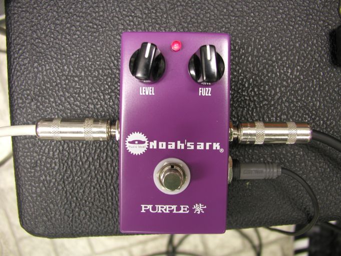 Noah'sArk Purple 紫 Fuzz face *free shipping* | Reverb - ギター