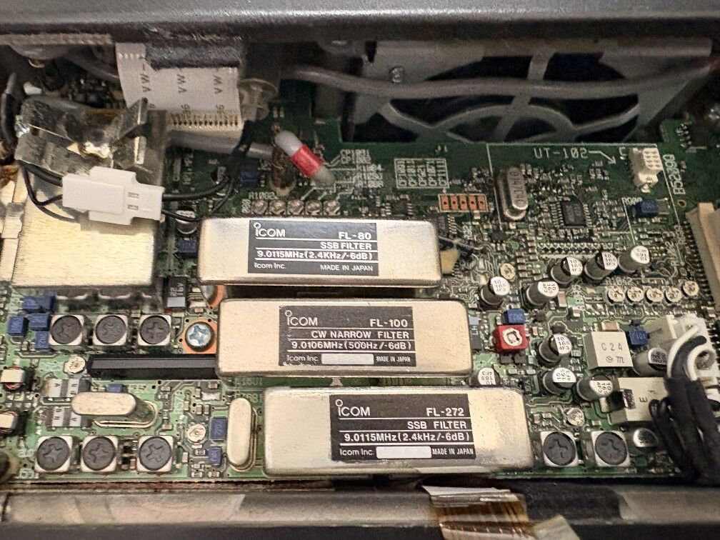 IC-706MK2GにFL-80を取り付けてみた : JN4JGKのアルパカ日記