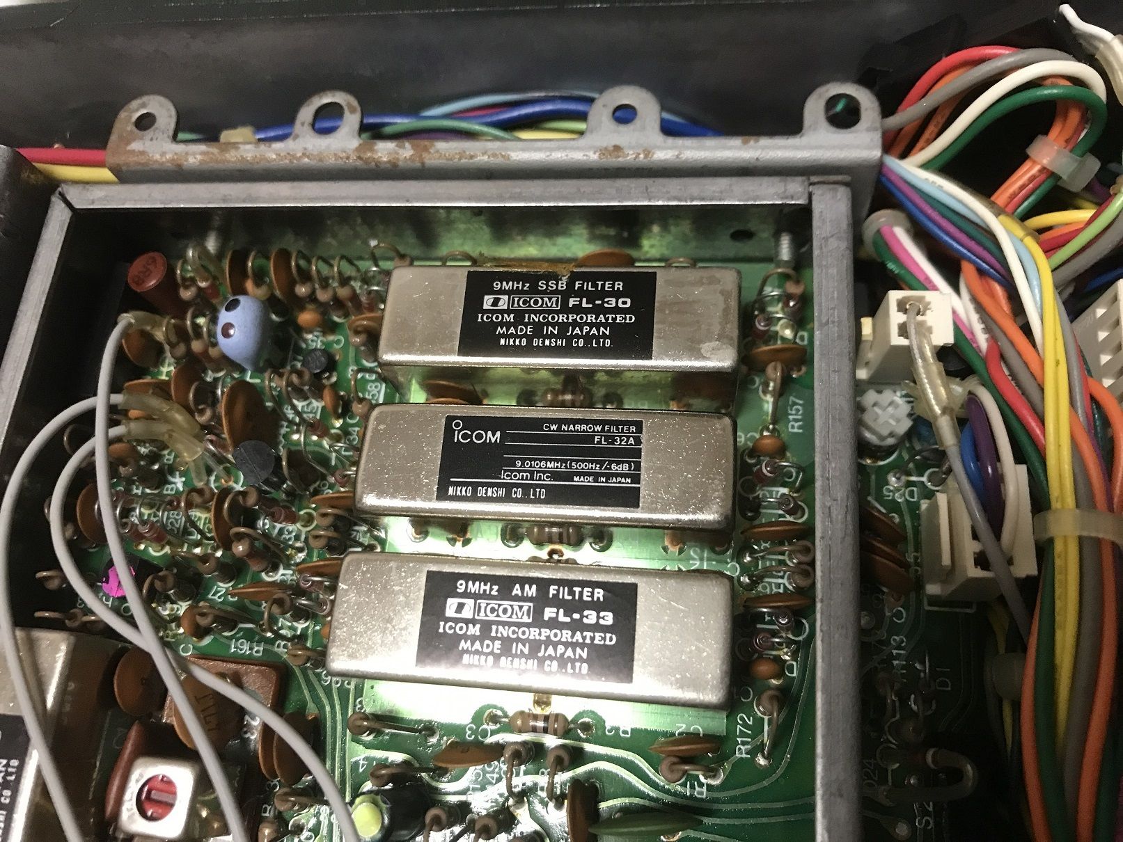 IC-720AS CWナローフィルター : JN4JGKのアルパカ日記 IC-720AS CWナローフィルター : JN4JGKのアルパカ日記