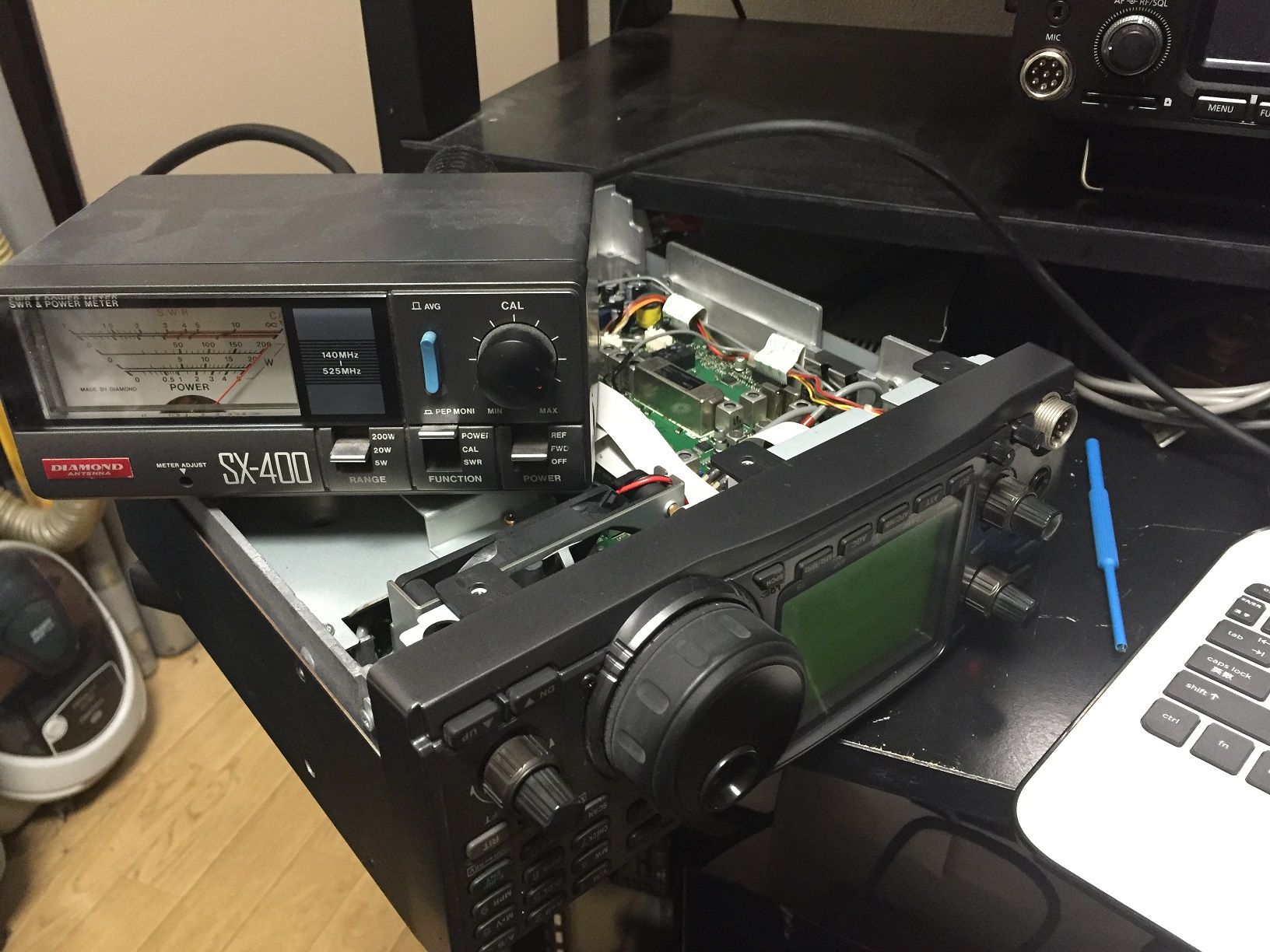 IC-910 修理 完結編(?) : JN4JGKのアルパカ日記 IC-910 修理 完結編(?) : JN4JGKのアルパカ日記