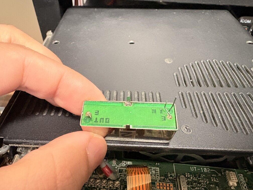 IC-706MK2GにFL-80を取り付けてみた : JN4JGKのアルパカ日記