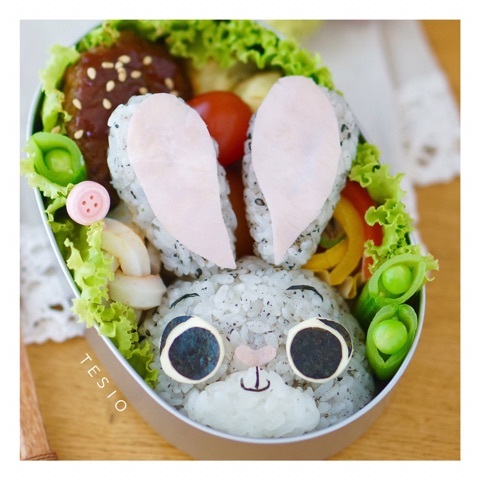 ズートピアのジュディ弁当 かわいいおべんとう ズートピアのジュディ弁当 かわいいおべんとう