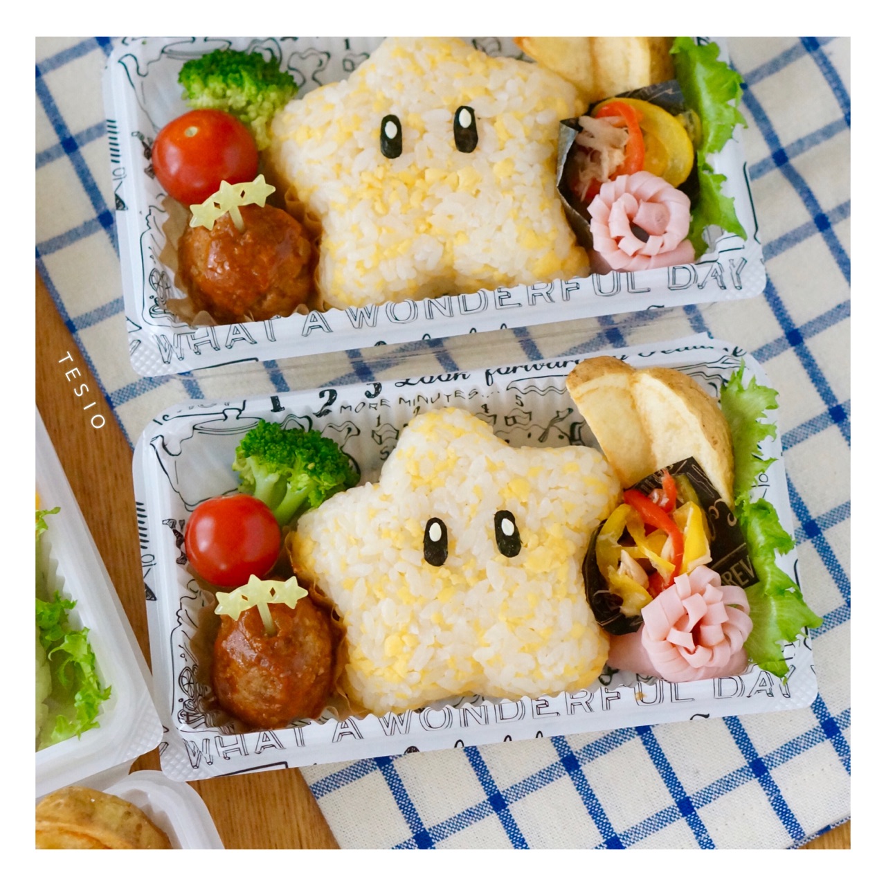 スヌーピー弁当とマリオスター弁当 今年の自由研究を考える かわいいおべんとう スヌーピー弁当とマリオスター弁当 今年の自由研究を考える かわいいおべんとう