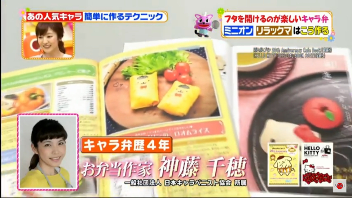 ヒルナンデス 出演 フタを開けるのが楽しいキャラ弁 かわいいおべんとう