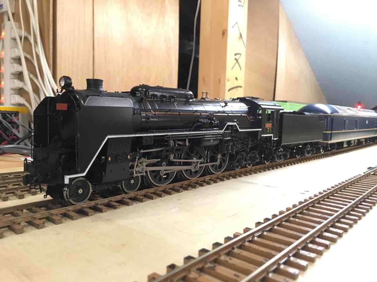 C62 17号機20系寝台特急 OJゲージ鉄道模型 : OJゲージ鉄道模型管理局 上野機関区