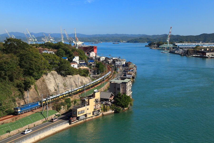 鉄路の彼方へ 尾道水道を横目に サロンカー山陽 往路編 鉄旅フォト紀行 鉄路の彼方へ