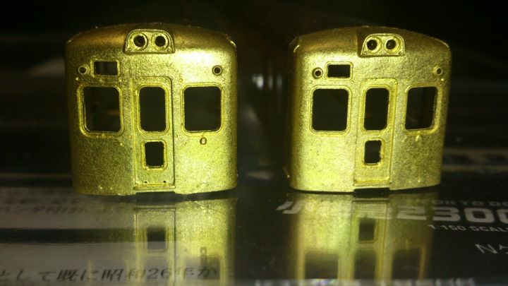 東京堂モデルカンパニー Nゲージ 小田急2220形 晩年形 2両車体キット 再生産】(N) 448 小田急2200（2220）形 2両編成セット(未塗装